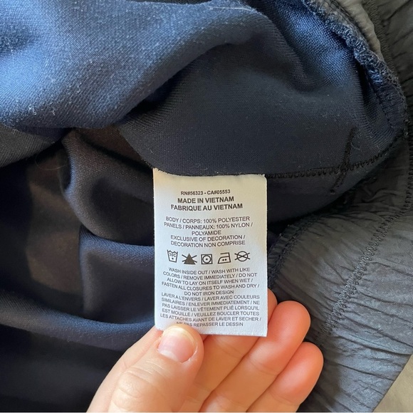 Nike Men's Blue Gray Collared Long Sleeve Zipper Track Jacket Size Large - Picture 14 of 16